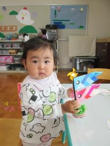 素敵なこいのぼりができました！