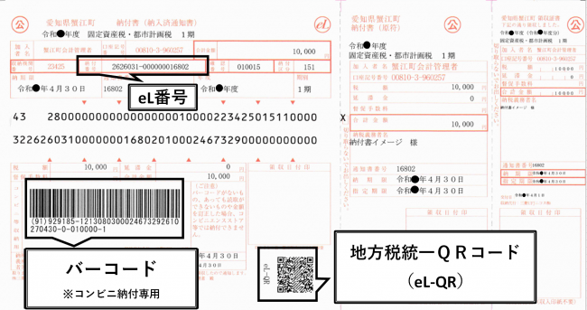 納付書イメージ