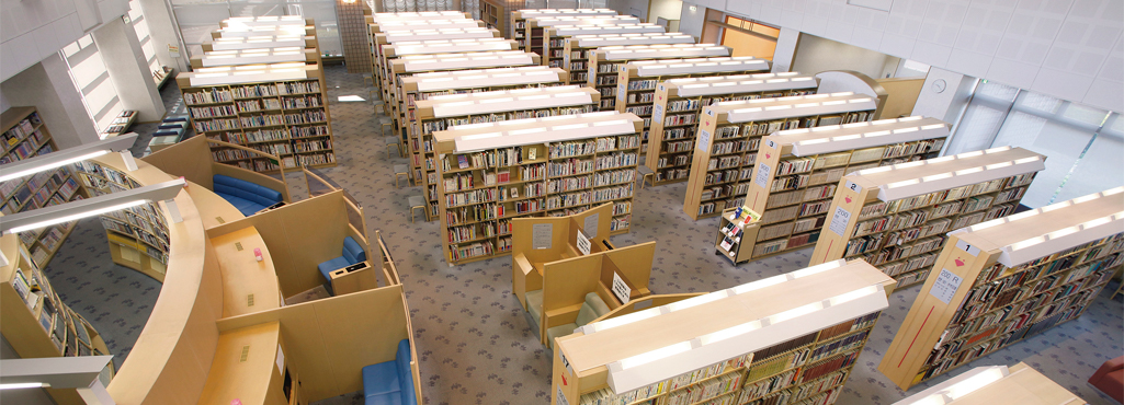 図書館内観