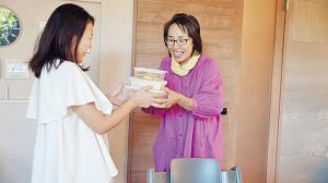 母からの差し入れ