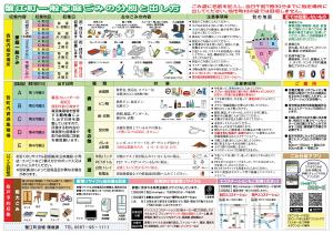 蟹江町一般家庭ごみの分別と出し方