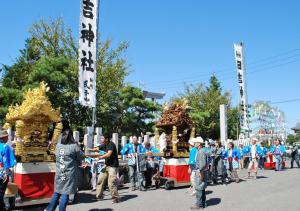 蟹江新町日吉神楽神社奉納