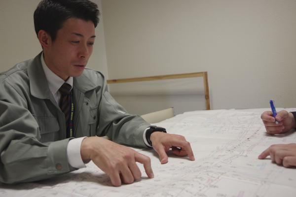 土木農政課地図作業