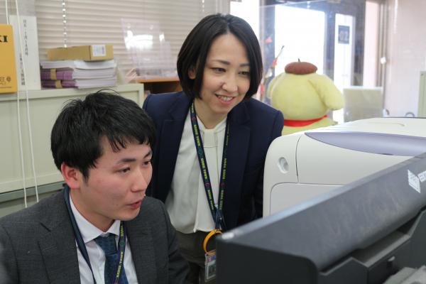 政策推進課後輩指導