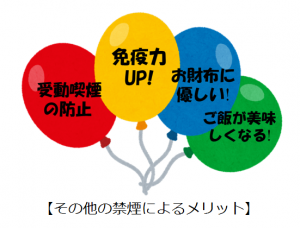 禁煙によるメリット